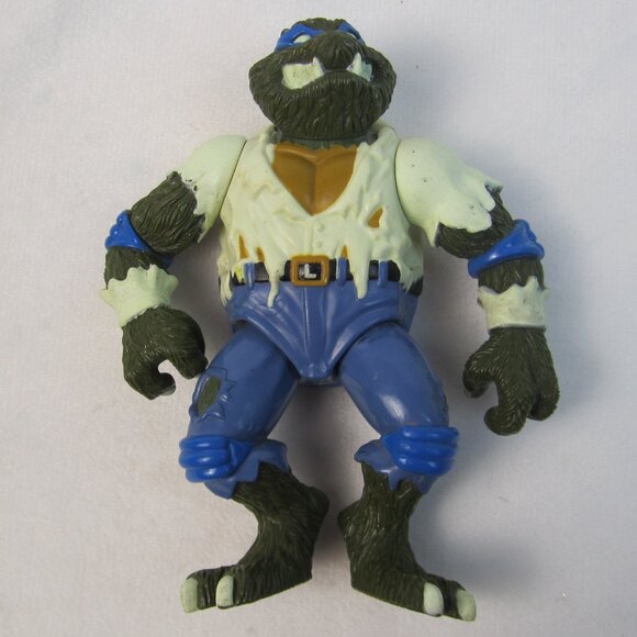 1993 TMNT Universal Monsters Leo as The Wolfman Loose Used Action Figure - Picture 1 of 13